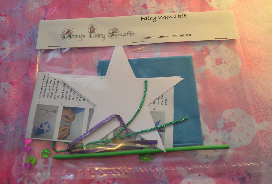 Birthday Parties - Fairy wand kit