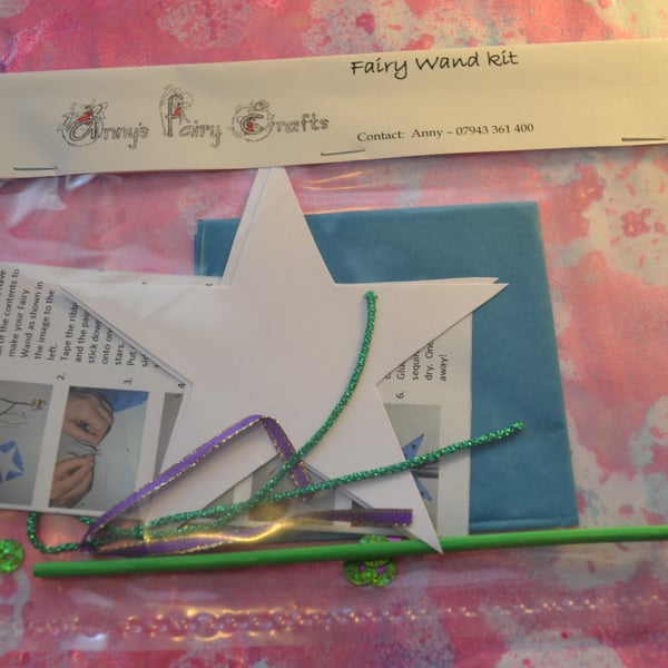 Birthday Parties - Fairy wand kit