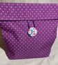 Fabric storage bag or gift bag, medium