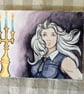 Dorohedoro Anime Noi Character Original Illustration in Pen & Watercolor - Image 1