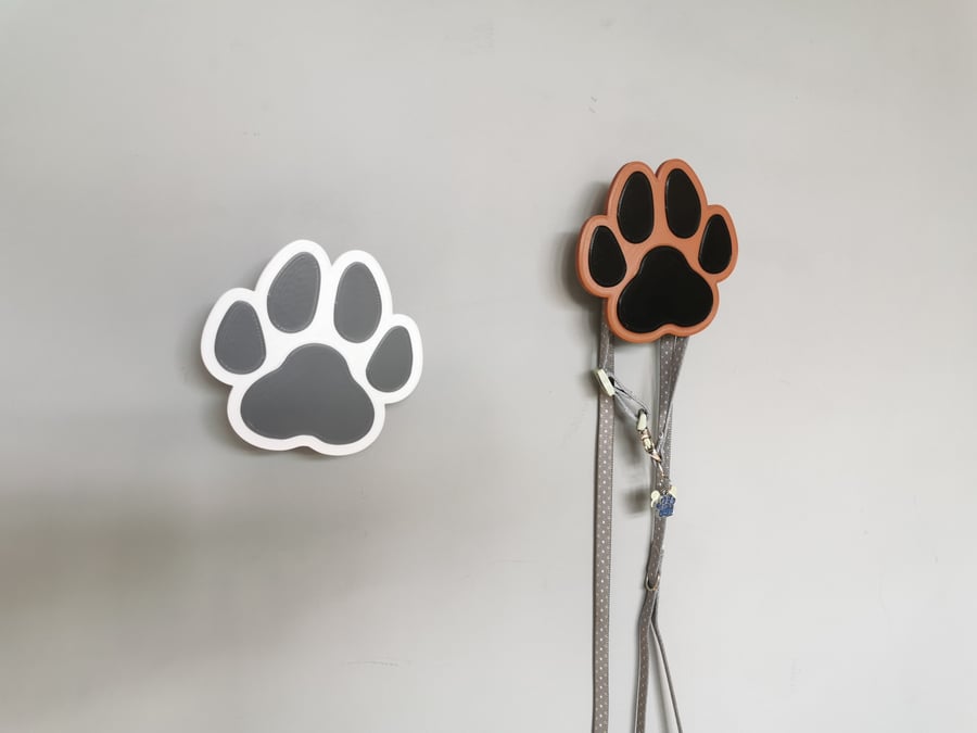 Dog Paw Lead Holder, Paw Hook, Pet Hook, Dog Collar Hook, Dog Towel Holder