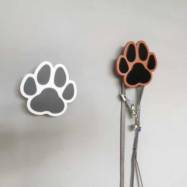Dog Paw Lead Holder, Paw Hook, Pet Hook, Dog Collar Hook, Dog Towel Holder