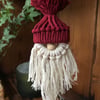 Macrame Santa Decorations