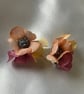 1940s Inspired Floral Earrings