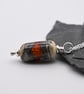 lampwork glass sparkle pendant necklace - Image 3