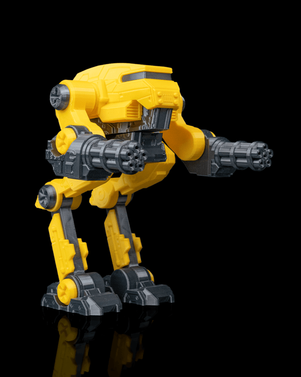 Transforming Mech Walker Screwdriver STRIDER Buildable 3D Printed Robot Tool Toy