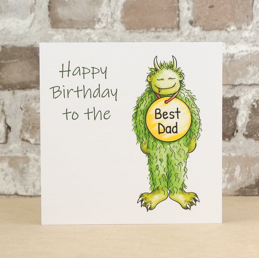 Birthday Card Best Dad