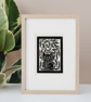 Jungle Cat A6 Print