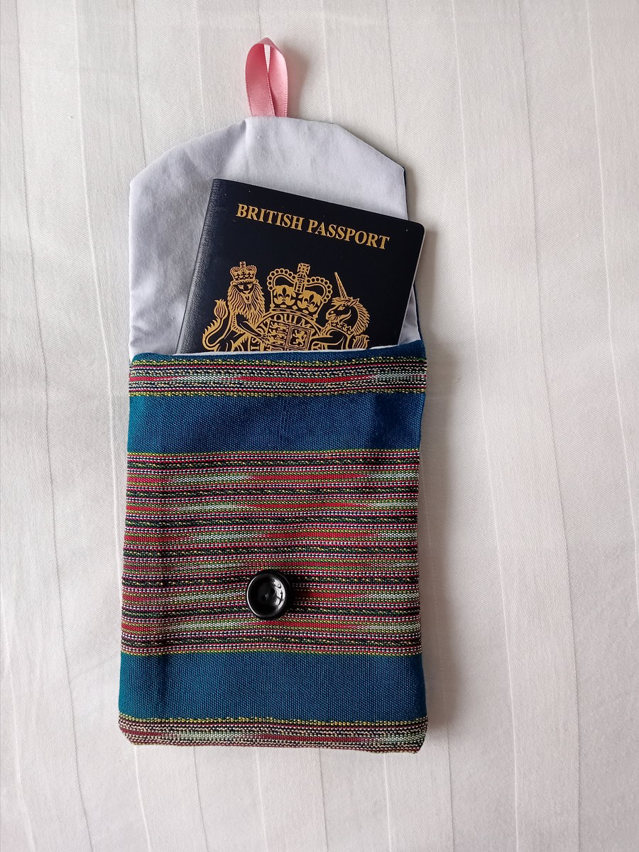 Small purse, pouch, bag. Multipurpose. Passport cover. Make up storage. 