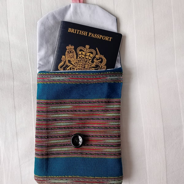 Small purse, pouch, bag. Multipurpose. Passport cover. Make up storage. 