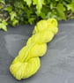 Handspun Corriedale Yarn in Spring Greens, Sport Weight, 204 Yards - Image 2
