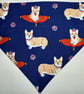 Coronation Reversible Dog Bandana - Image 2