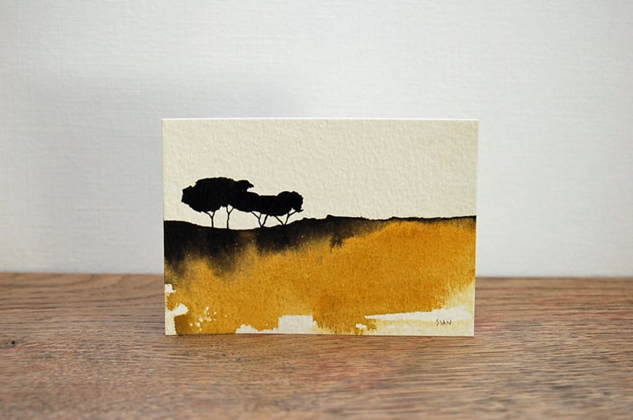 Trees Original Landscape Painting