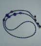 Beaded Glasses Chain - Blue - Image 3