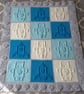 Robots and Rockets Crochet Baby Blanket - Image 1