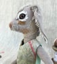 Handcrafted Textile Doll- Sulley the Rabbit - Image 5