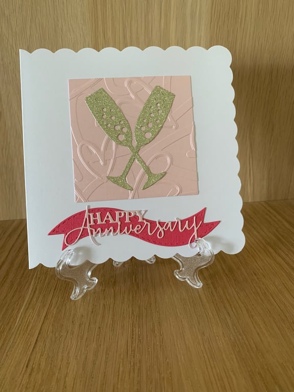 Handmade Anniversary Card 