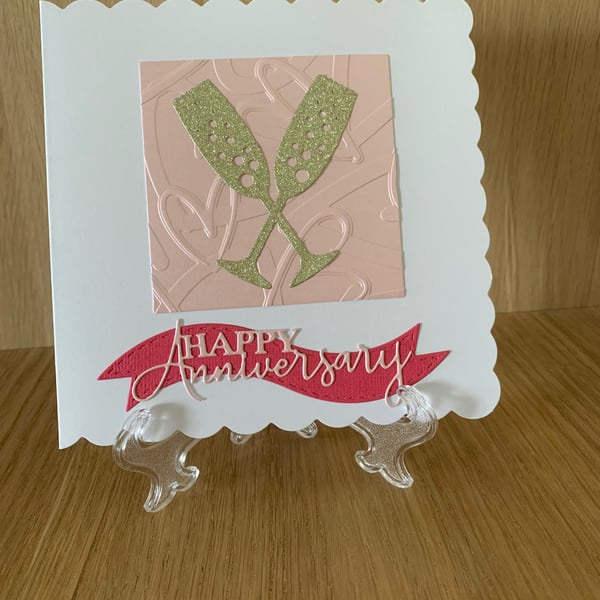 Handmade Anniversary Card 