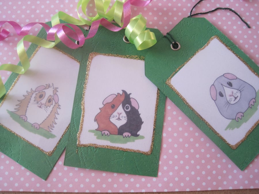 Guinea Pig Present Labels