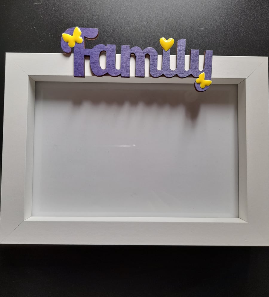 Decorated photo frames