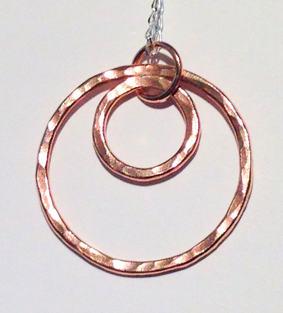  Handmade Copper Pendant Necklace - UK Free Post