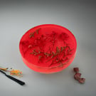 Handmade resin coaster