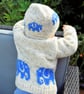 Knitting Pattern Elephant Sweater and Hat.  Digital Knitting Pattern - Image 4