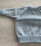 Jumper with patterned yoke - Image 2