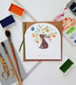 Country Song  - A Blank Rabbit Hare Inspired Birthday Card  - Image 1