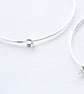 Handmade 925 Sterling Silver Large Hoop Earrings  - Image 4