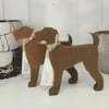 Wooden Irish Terriers