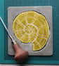 Orange Ammonite Card - Image 4