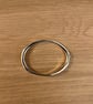 "Ephemere" - Handmade Sterling Silver Hinged Bangle - 65g - Made to any size - Image 6