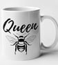 Queen BEE - Funny Bee Mug Coffee Cup Joke Gift Hilarious - Image 5
