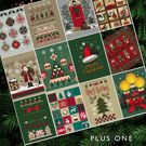 305 - 12 Christmas Samplers Advent Bundle Cross Stitch Pattern Festive Deal (PDF