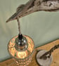 Natural rustic table lamp or bedside lamp - Image 8