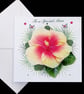Happy Mother’s Day – Hibiscus Handmade Card  - Image 3