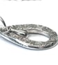 Sunflowers and Sunshine  Solstice -  Pendant necklace - PMC - recycled silver  - Image 1