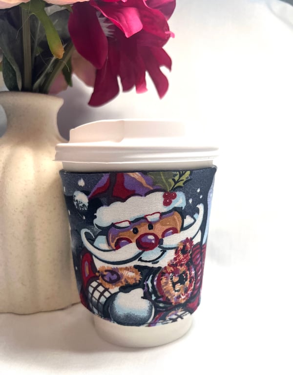 CozyCup Handmade Coffee Sleeve. 