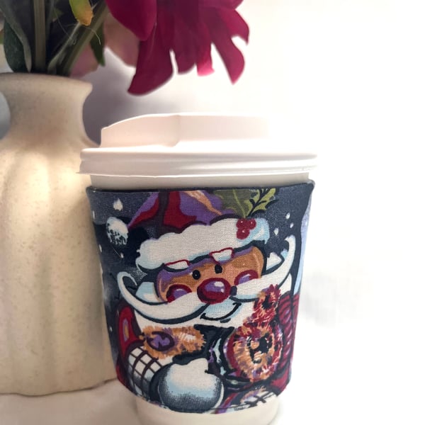 CozyCup Handmade Coffee Sleeve. 