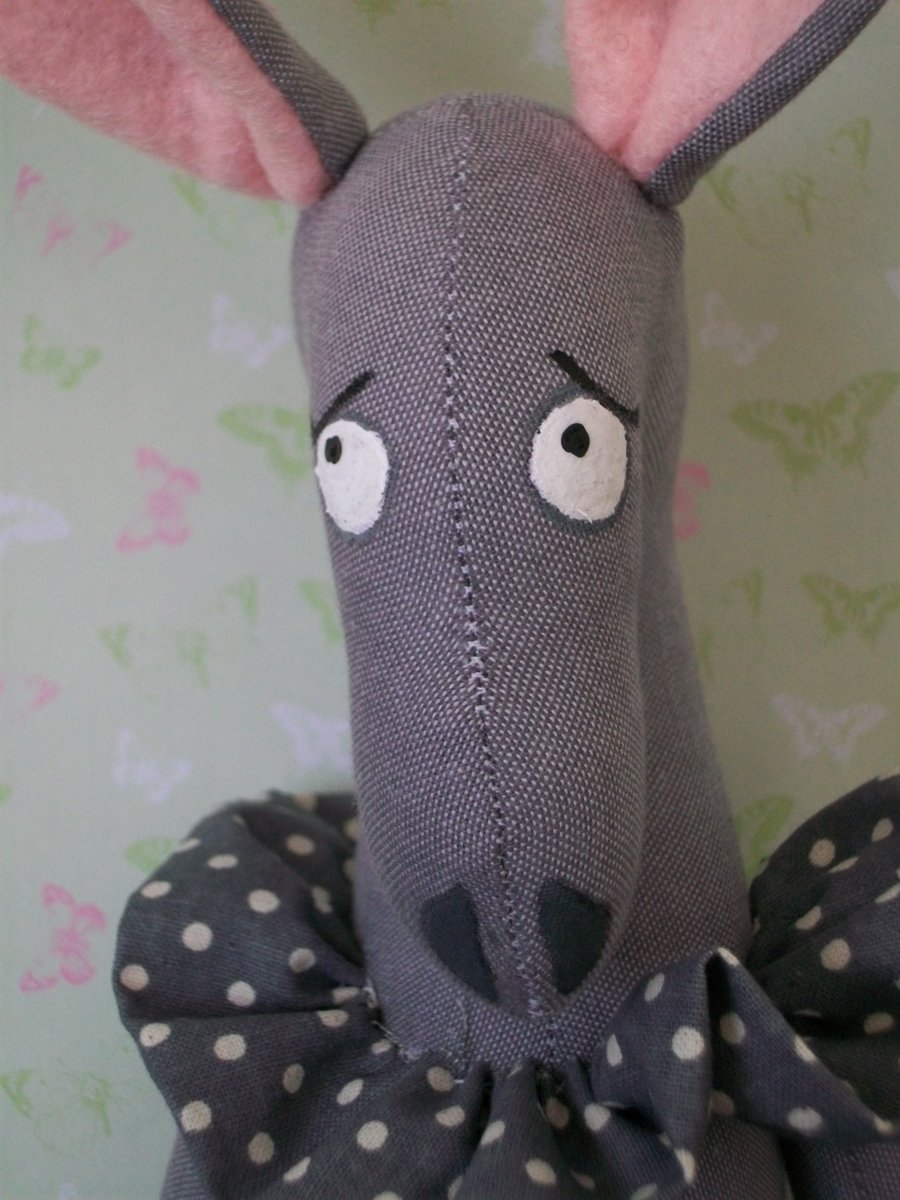 PDF PATTERN FOR TILDA STYLE ANIMAL ANTICS DONKEY