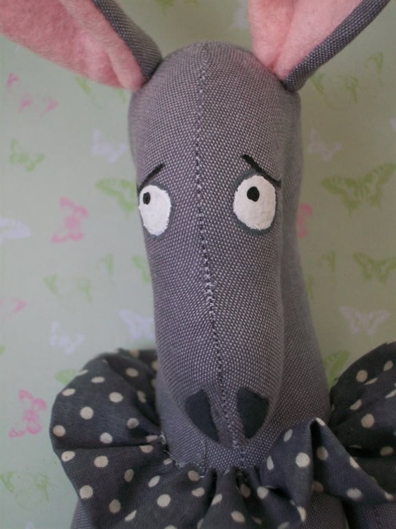 PDF PATTERN FOR TILDA STYLE ANIMAL ANTICS DONKEY