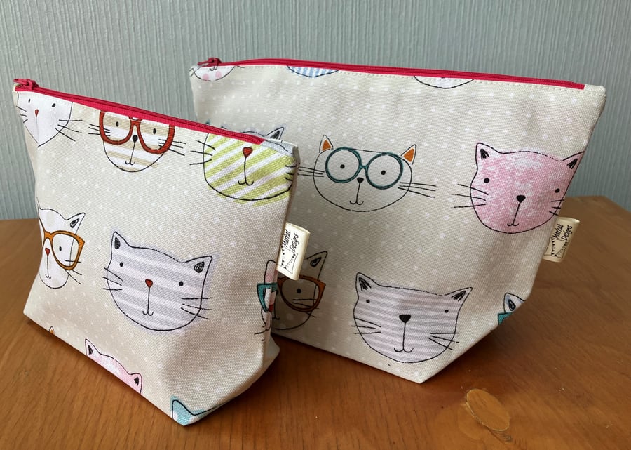 Cool Cats Makeup Bag, Cool Cats Washbag