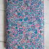 A6 Blue & Pink 'Millefiori' Style Reusable Notebook or Diary Cover