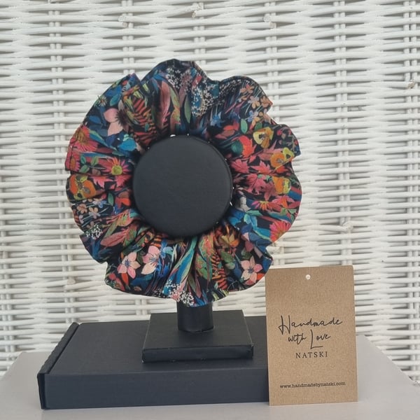 Silk Hair Scrunchie. Liberty hair scrunchie. Hair accessories 