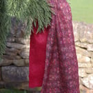 Lightweight Nuno Felted Scarf