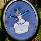 Decorative painting "Element of Air"