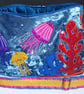 Under the sea sparkly handbag - Image 1