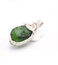 Pendant- wire wrapped seaglass, eco jewellery; recycled jewellery 