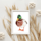 Duck drawing Fine Art Gilcee Limited Edition Print 